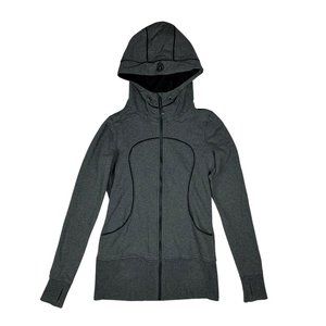 EUC Lululemon Long Zip Up Hoodie (10)